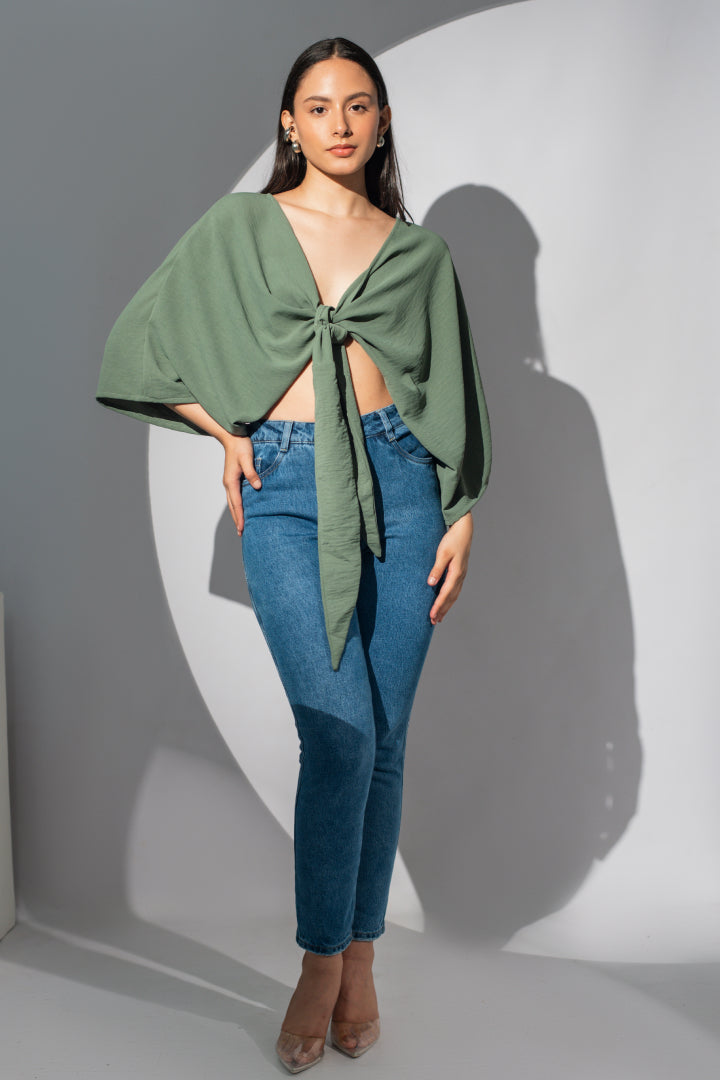 Blusa Murcielago Verde